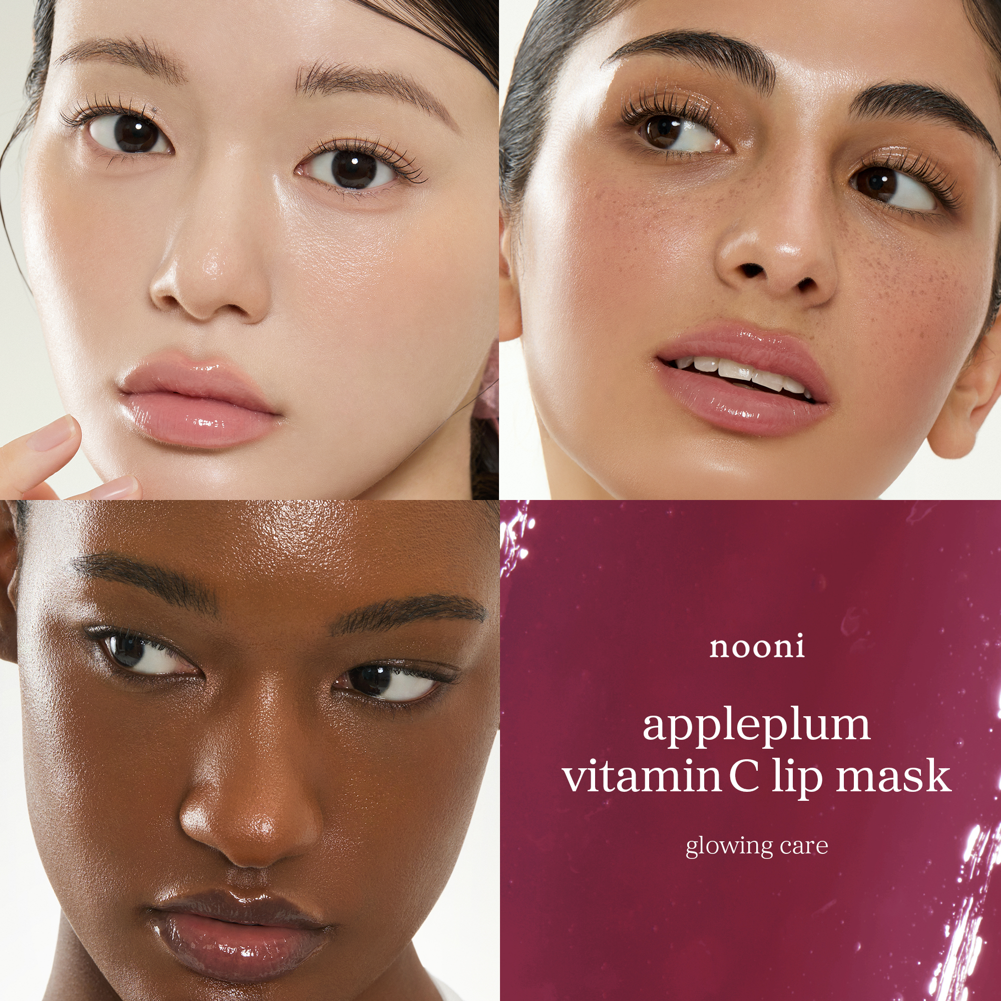 nooni appleplum vitamin C lip mask