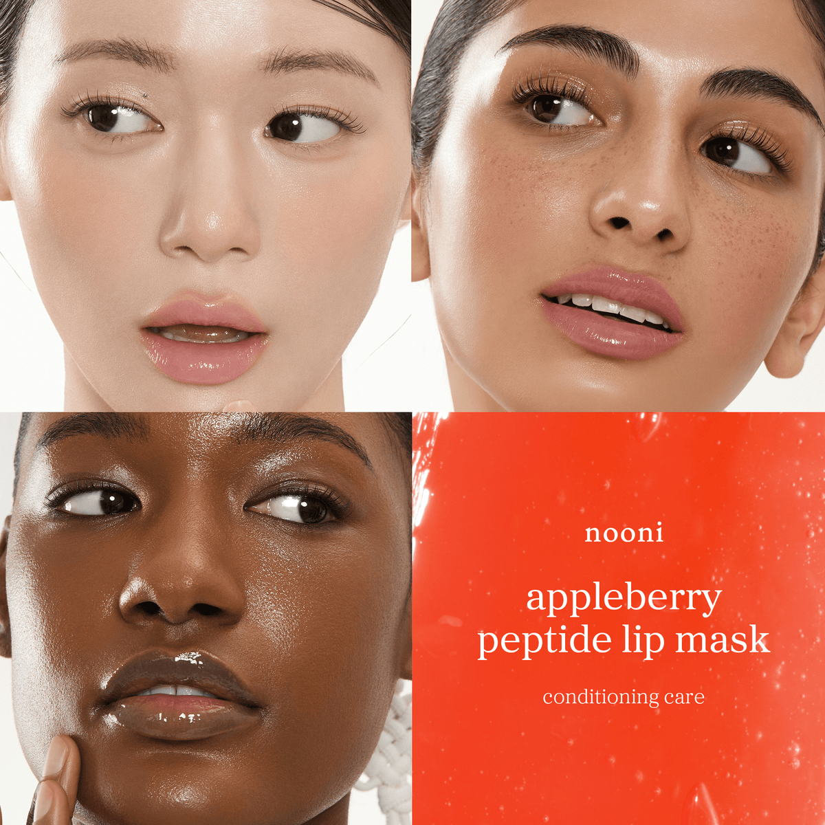 nooni appleberry peptide lip mask - nooni