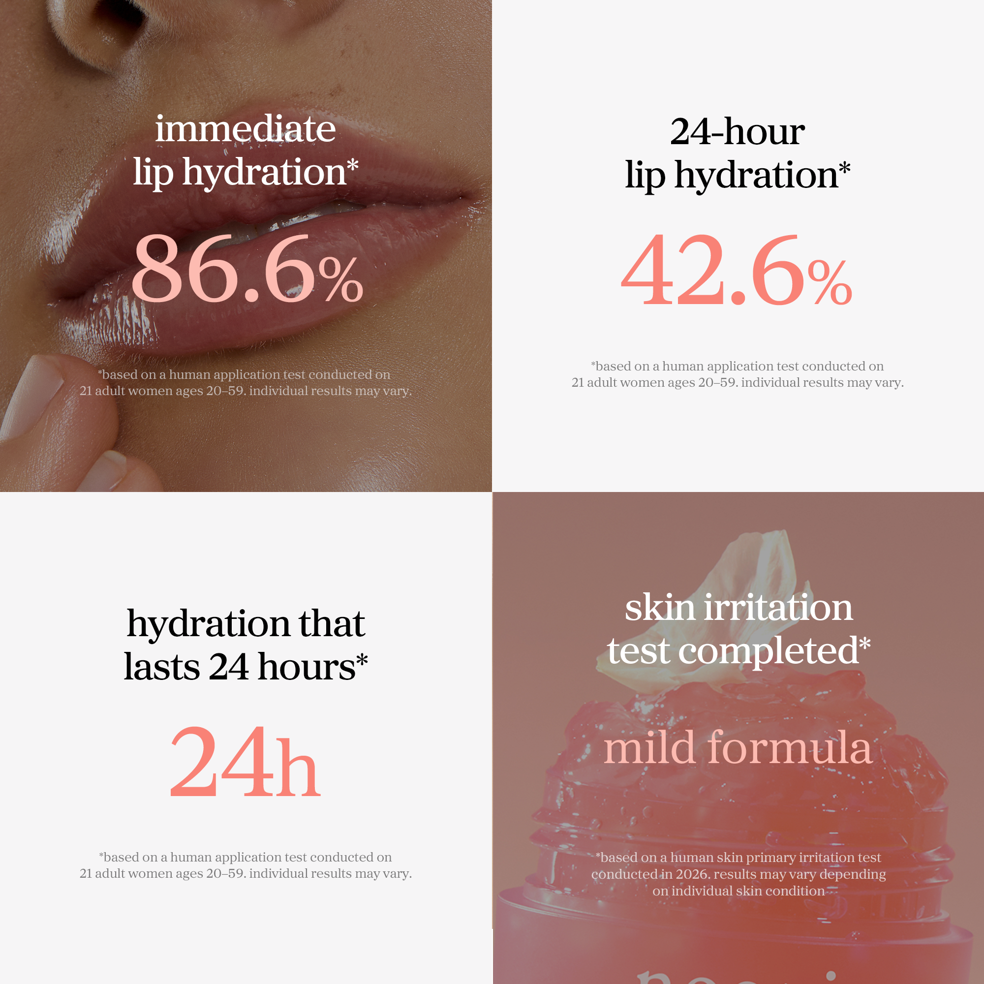 nooni applepeony amino lip mask