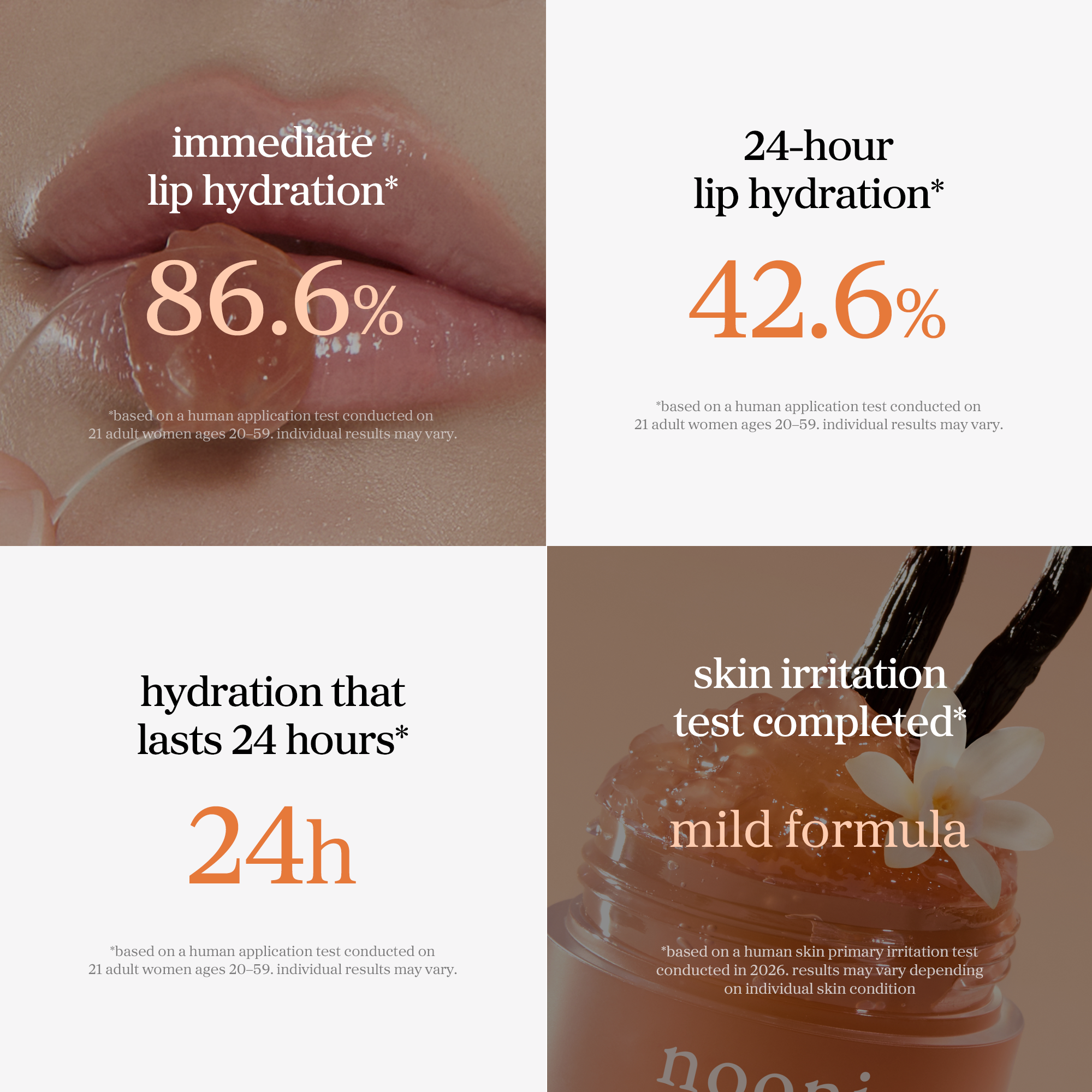 nooni applevanilla PDRN lip mask