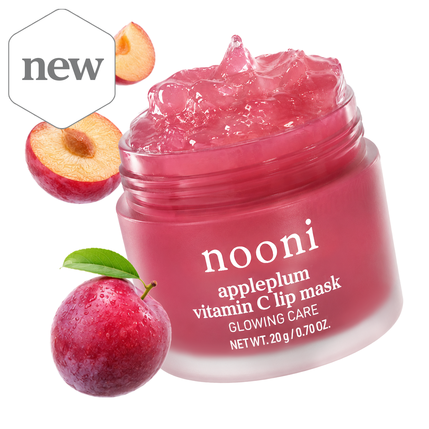 nooni appleplum vitamin C lip mask