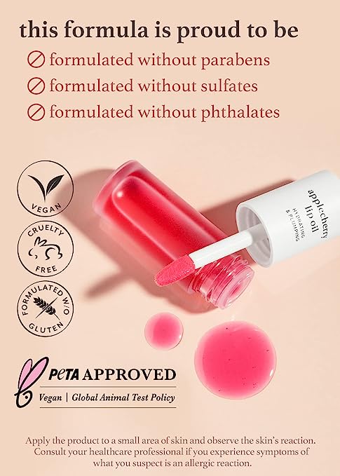 nooni applecherry lip oil - Nooni