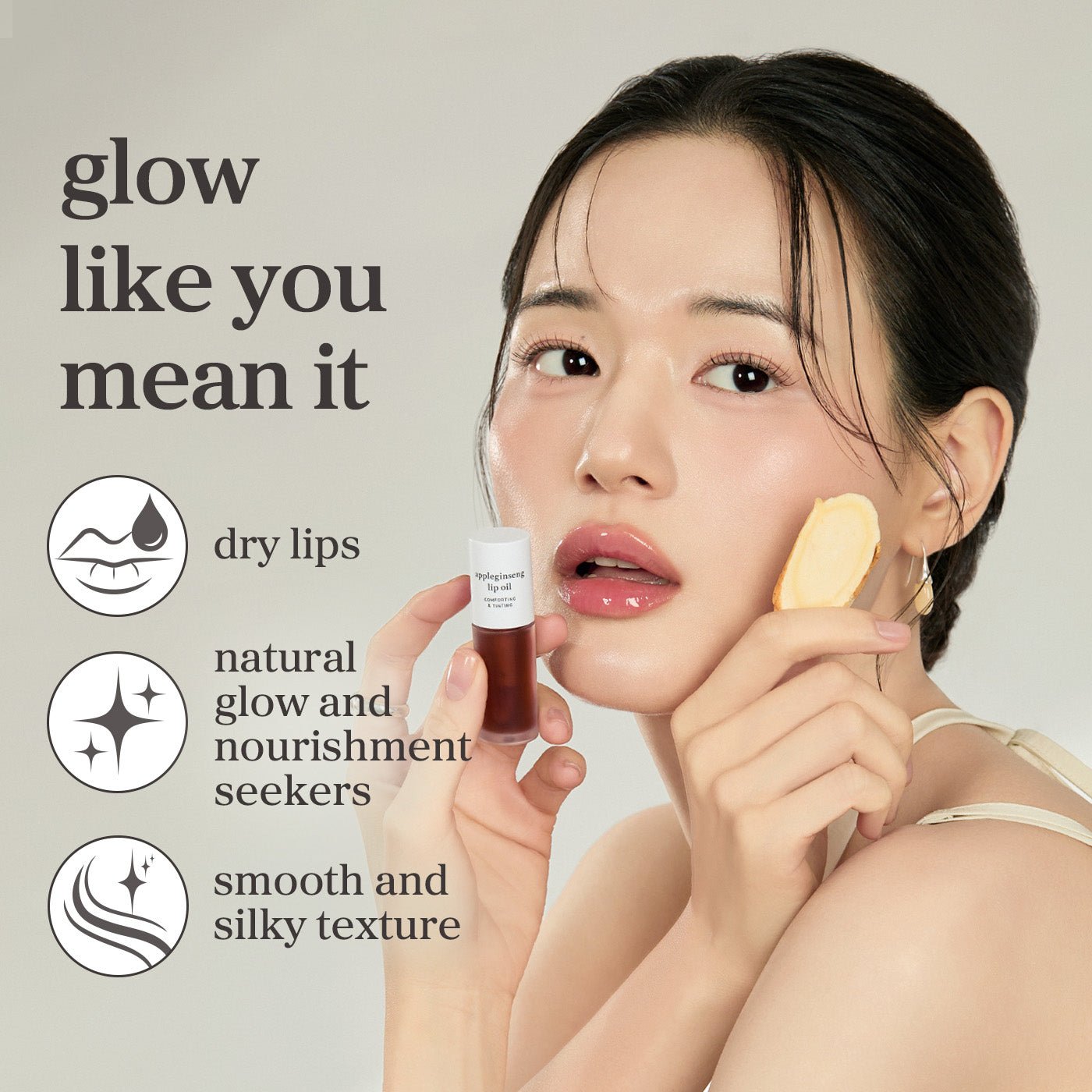 nooni appleginseng lip oil - nooni