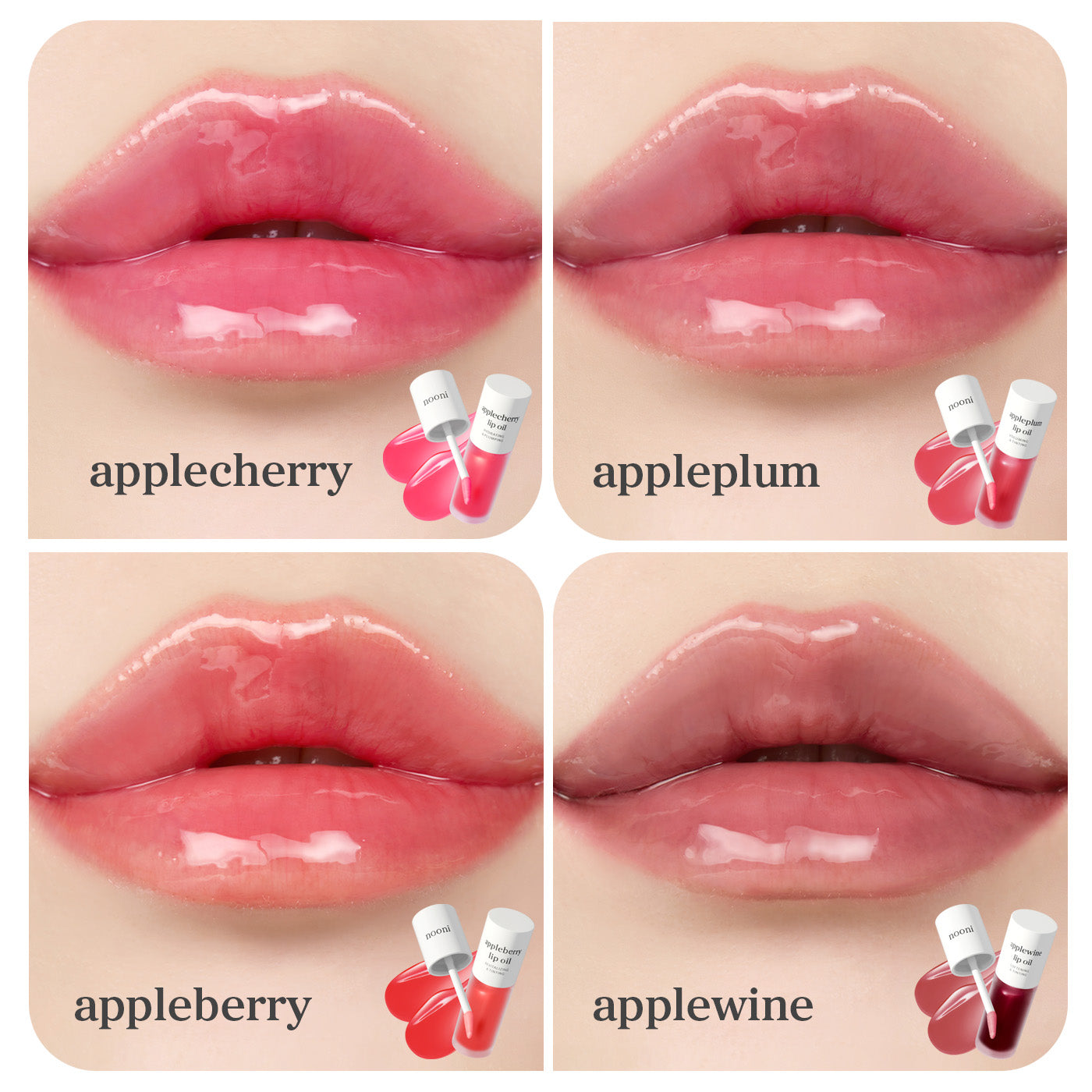 Lip Oil: Trending Duo Bundle (2 Sets)