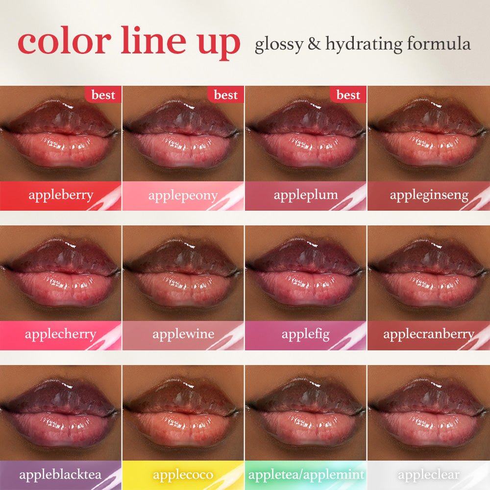 nooni appleblacktea lip oil - Nooni