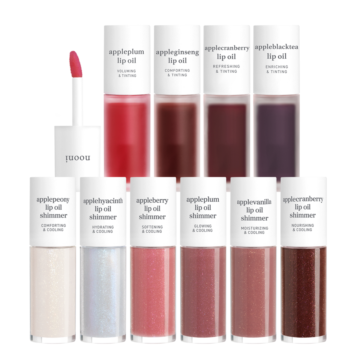 Lip Oil: Viral Tinted & Shimmer Collection (10-Pack)