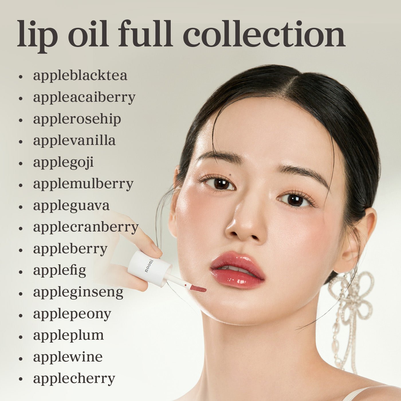 Lip Oil: Complete Collection (15 - Pack) - nooni