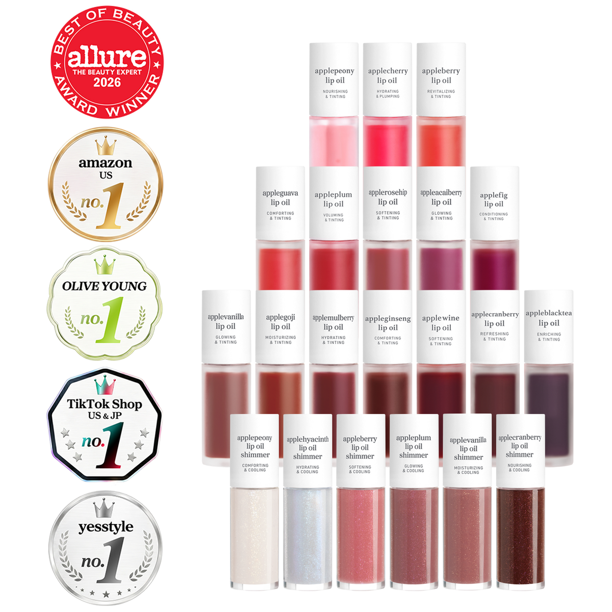 Lip Oil: Ultimate Collection (21-Pack)