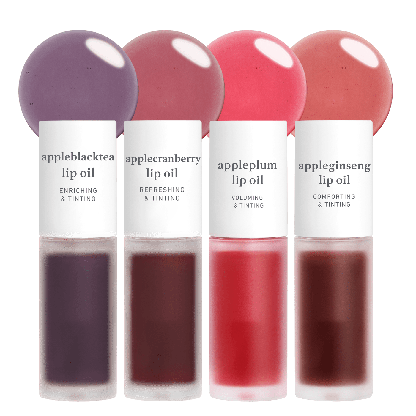 Lip Oil: Viral Tinted Favorites (4-Pack) - nooni