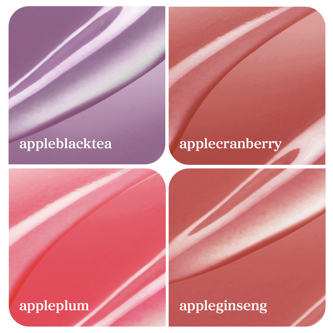 Lip Oil: Viral Tinted Favorites (4-Pack)