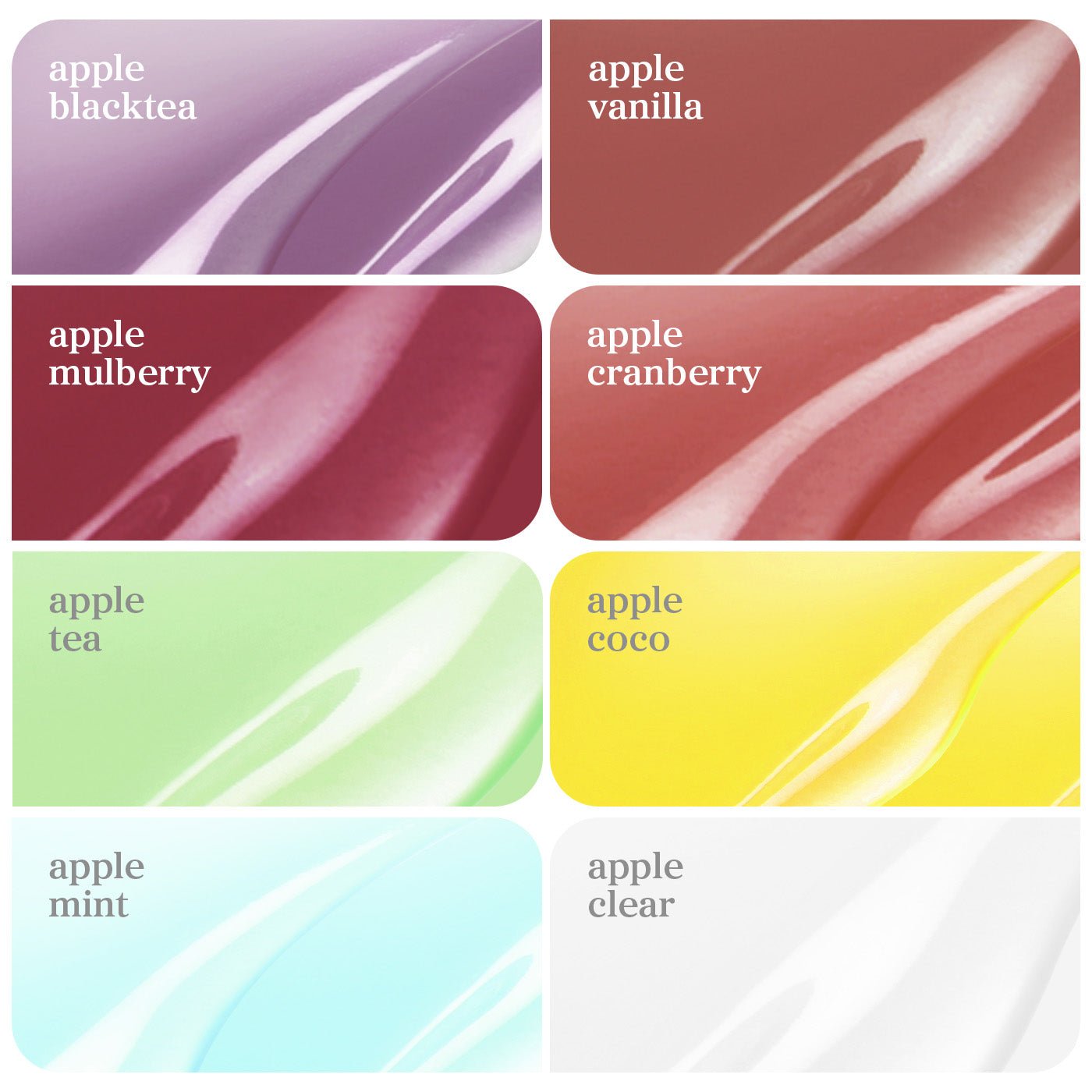 Lip Oil: Glow Boost Set (8-Pack) - nooni