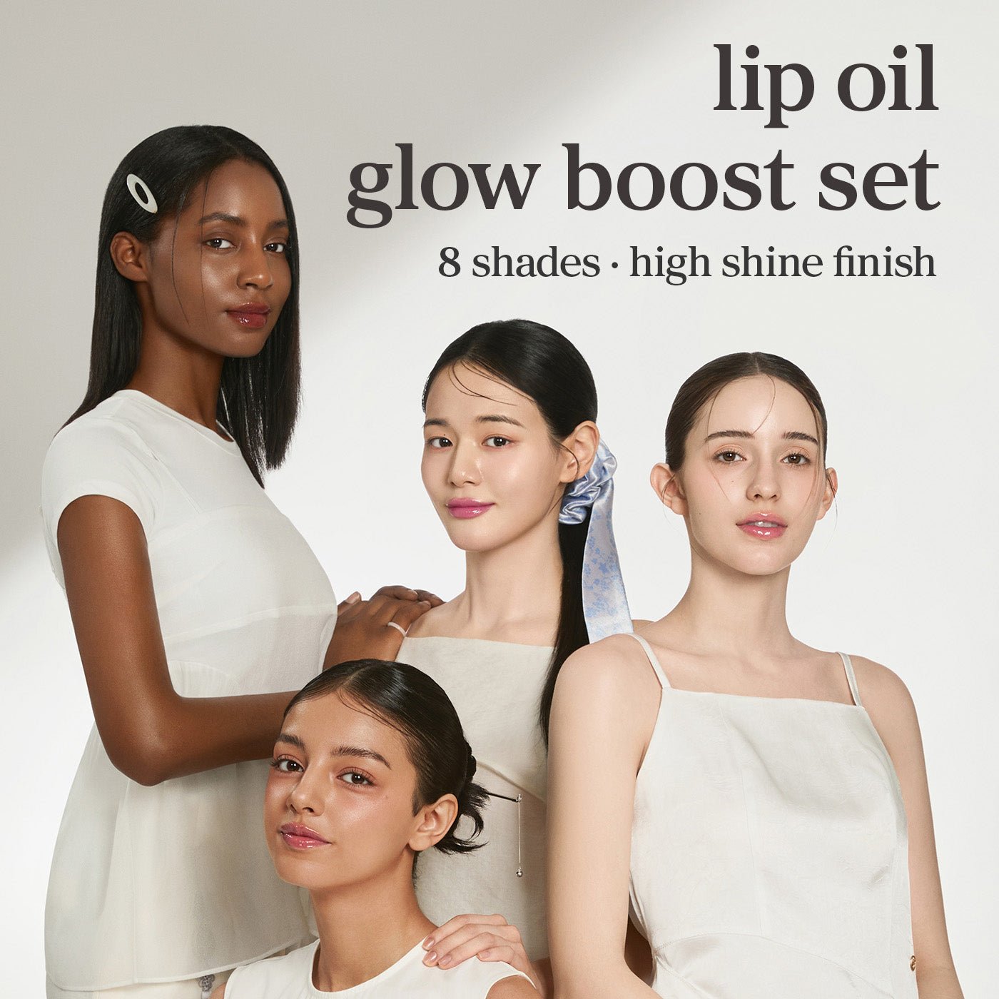 Lip Oil: Glow Boost Set (8-Pack) - nooni