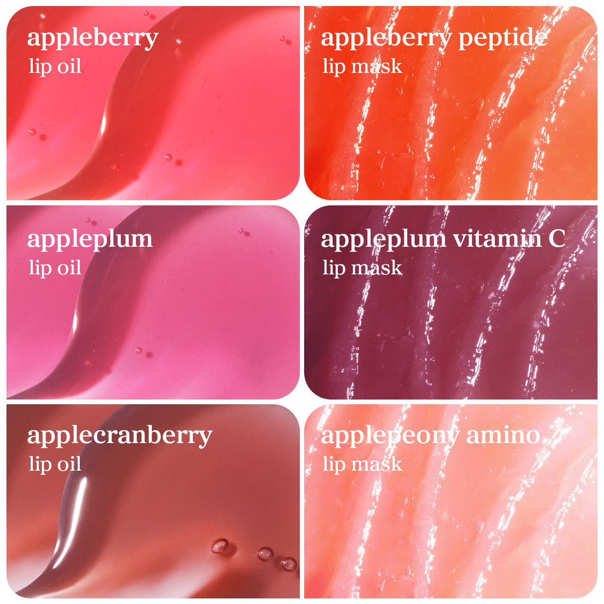 Lip Oil & Lip Mask Favorites (6-Pack) - nooni