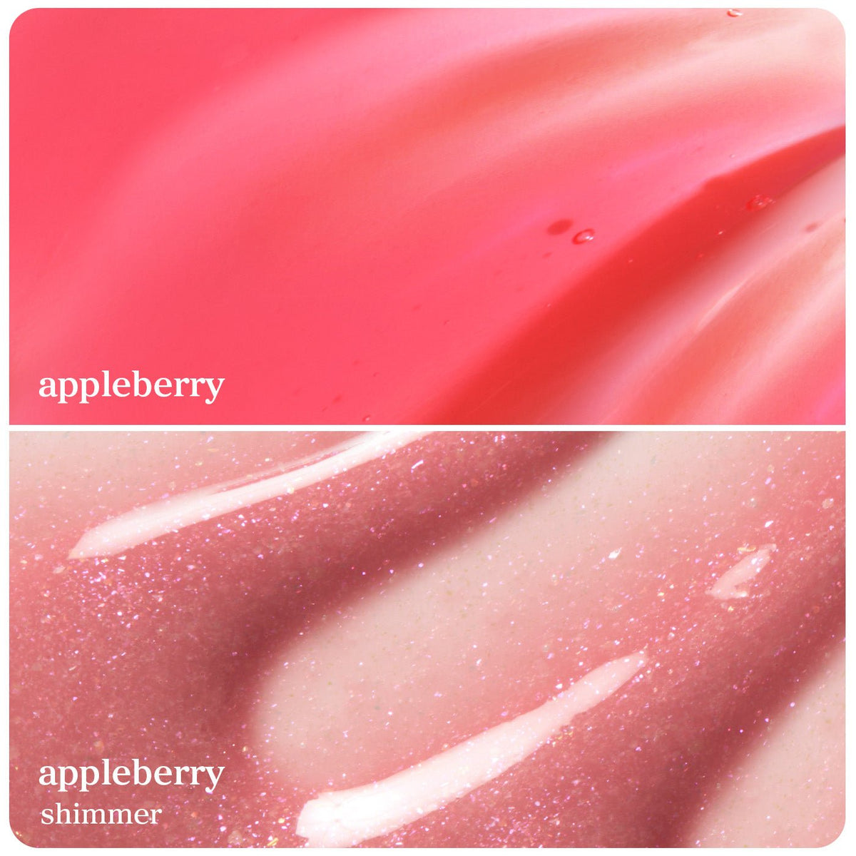Lip Oil: Appleberry Original & Shimmer Duo - nooni