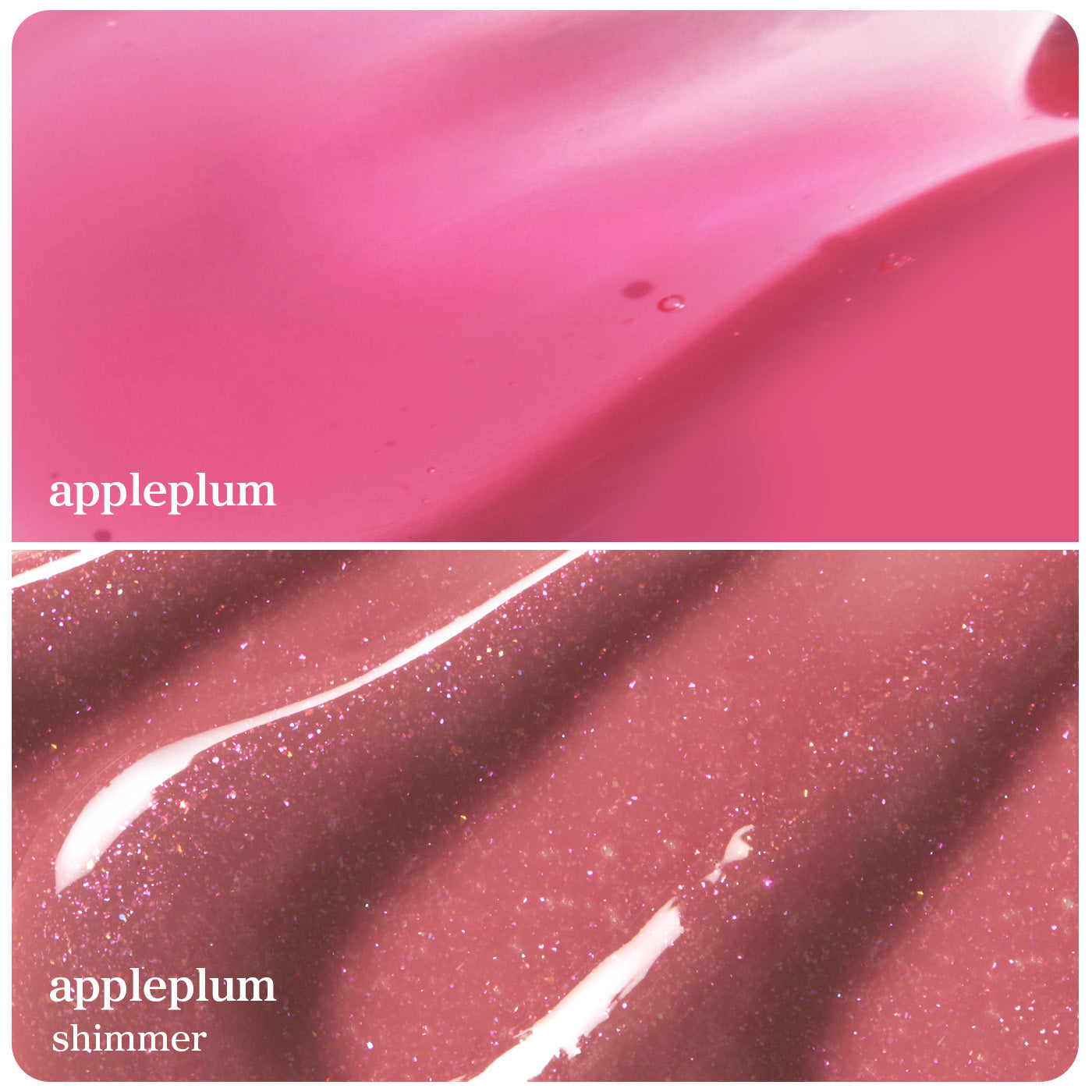 Lip Oil: Appleplum Original & Shimmer Duo
