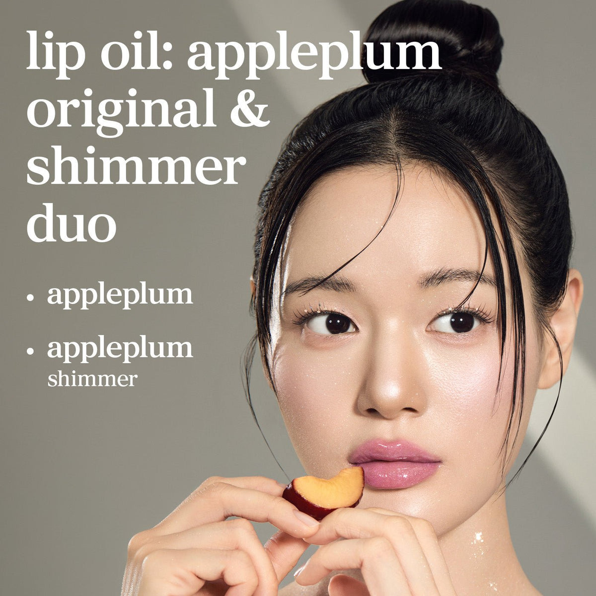 Lip Oil: Appleplum Original & Shimmer Duo - nooni