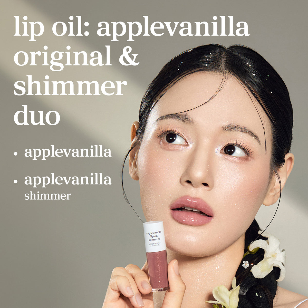 Lip Oil: Applevanilla Original & Shimmer Duo