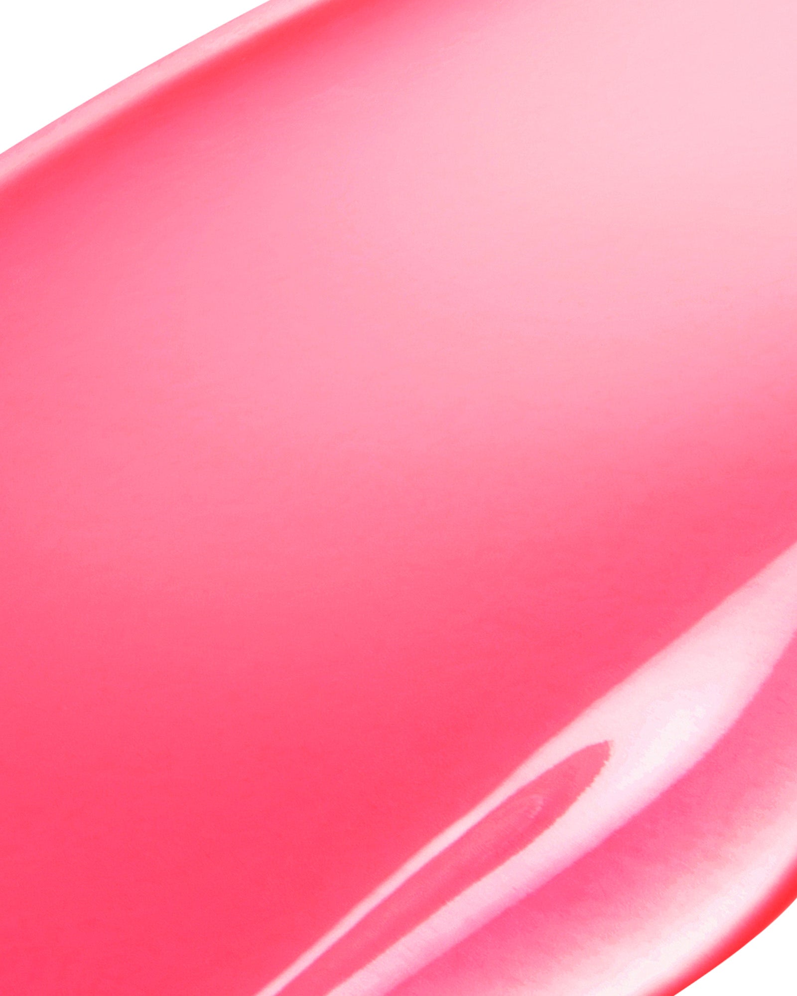 Moist and transparent cherry-pink texture of Nooni applecherry lip oil