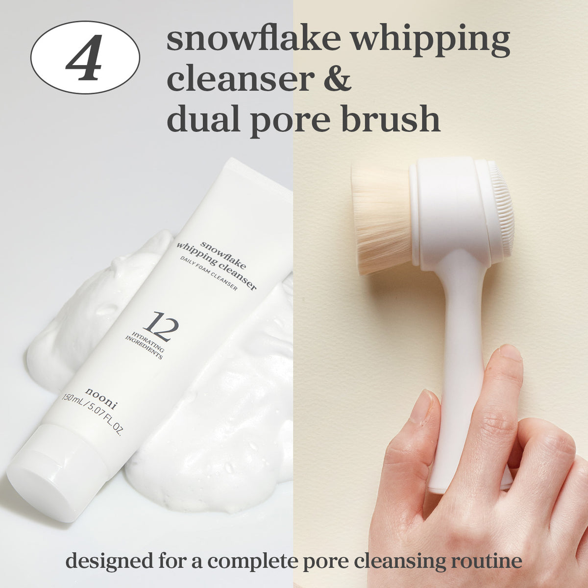 Snowflake Deep Cleanse & Brush Set