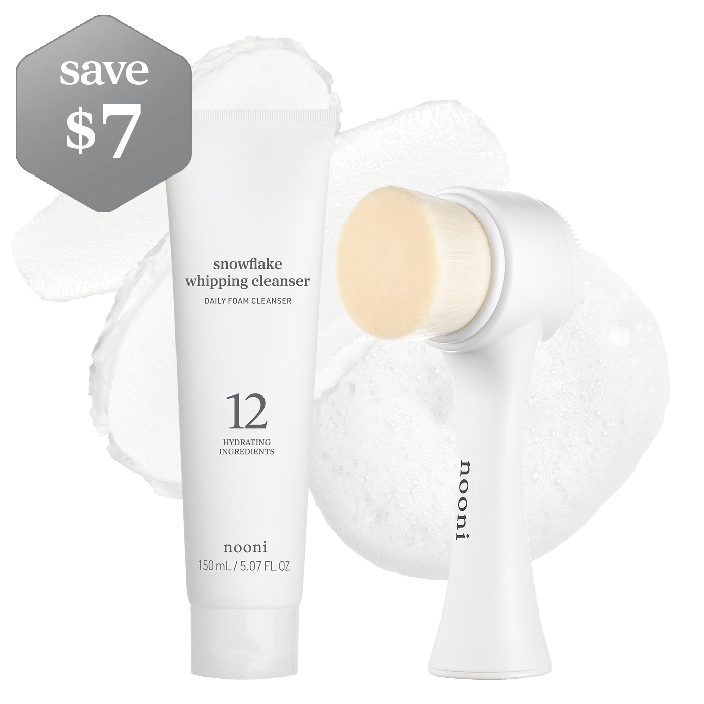 Snowflake Deep Cleanse & Brush Set - nooni