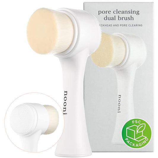 pore cleansing manual dual brush
