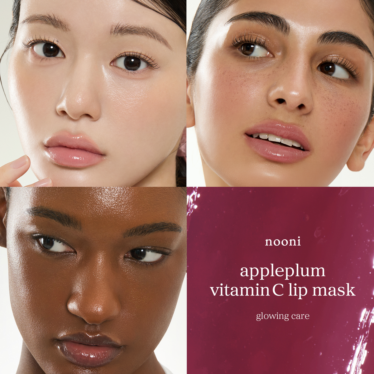 nooni appleplum vitamin C lip mask