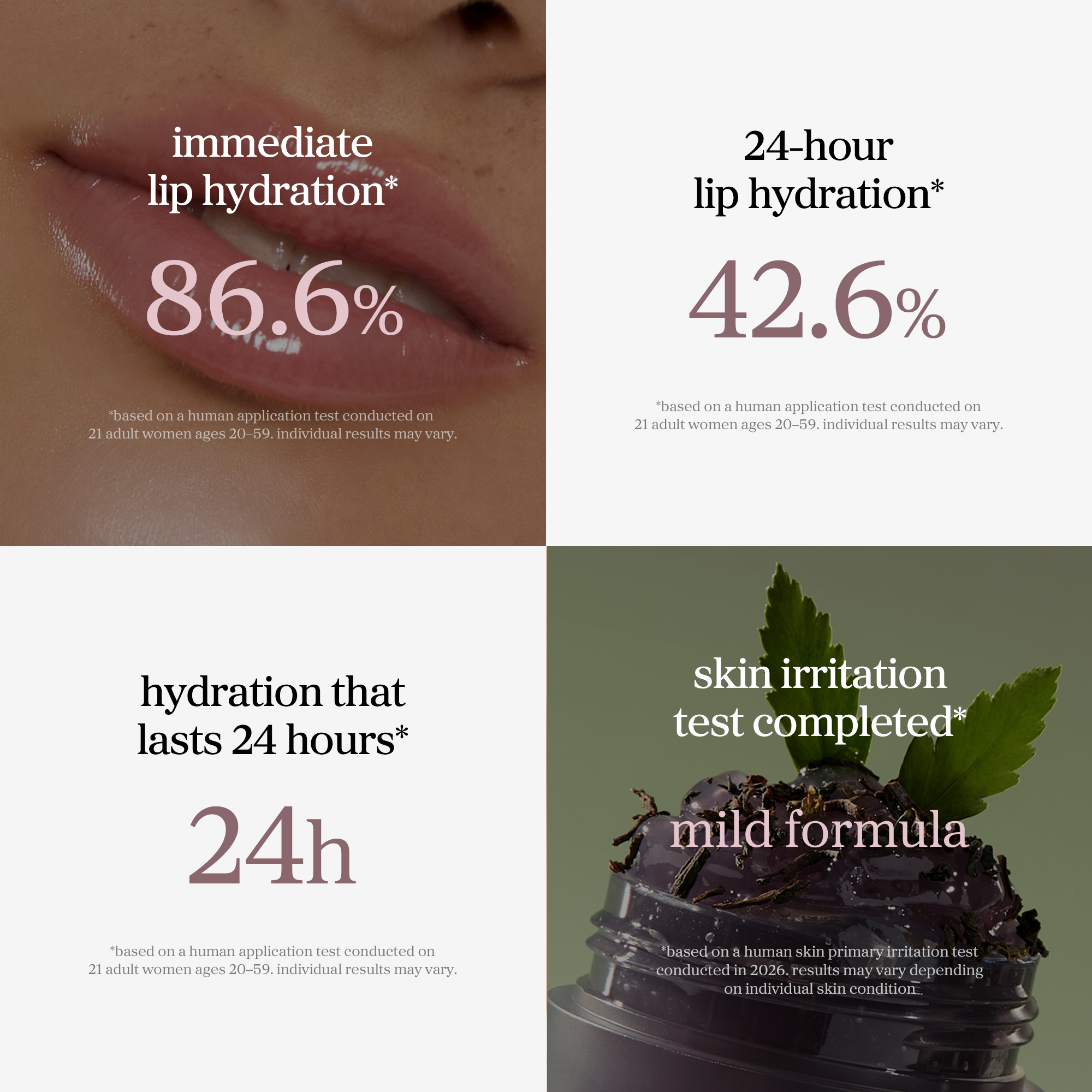 NOONI Bright & Smooth Lip Mask Trio