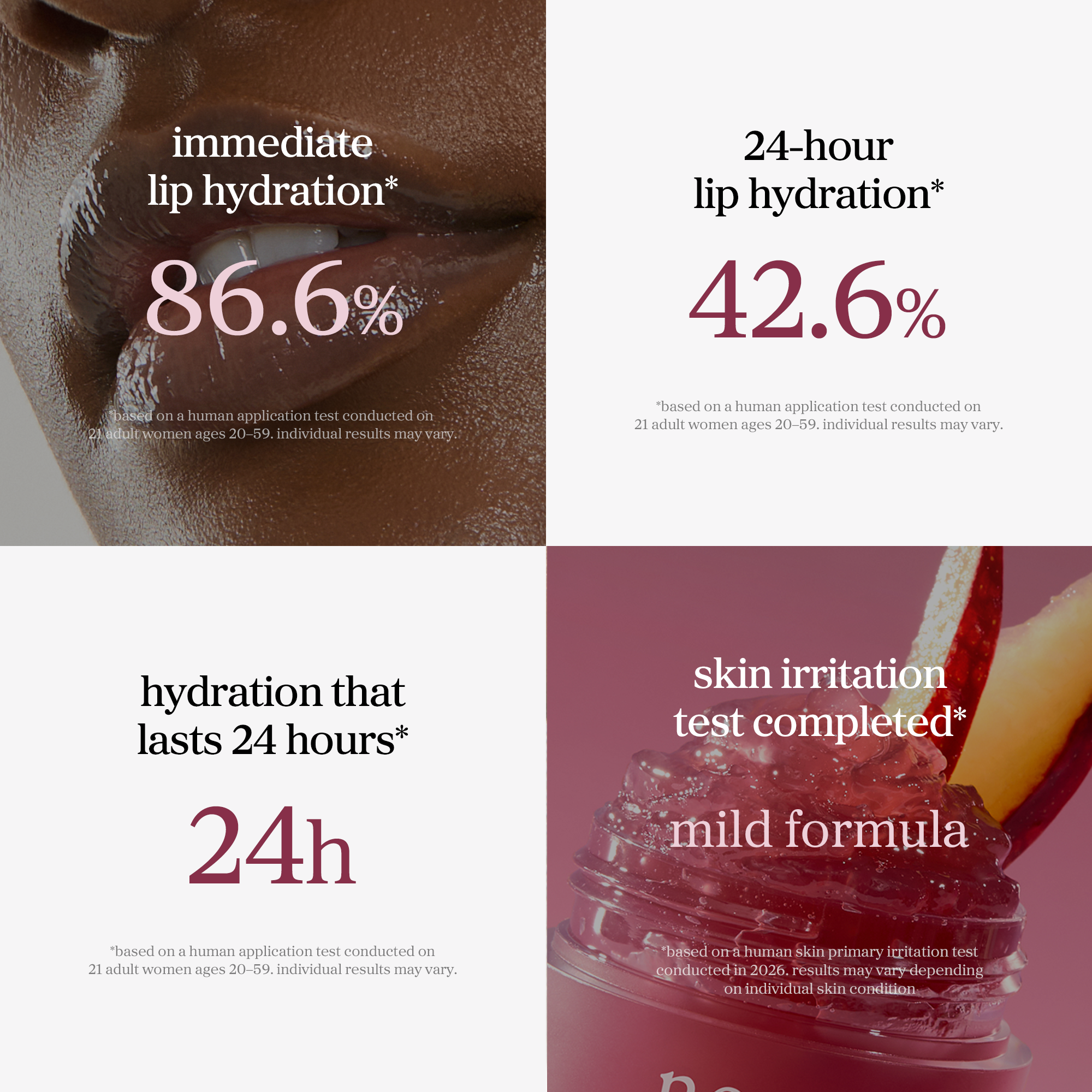 NOONI Bright & Smooth Lip Mask Trio