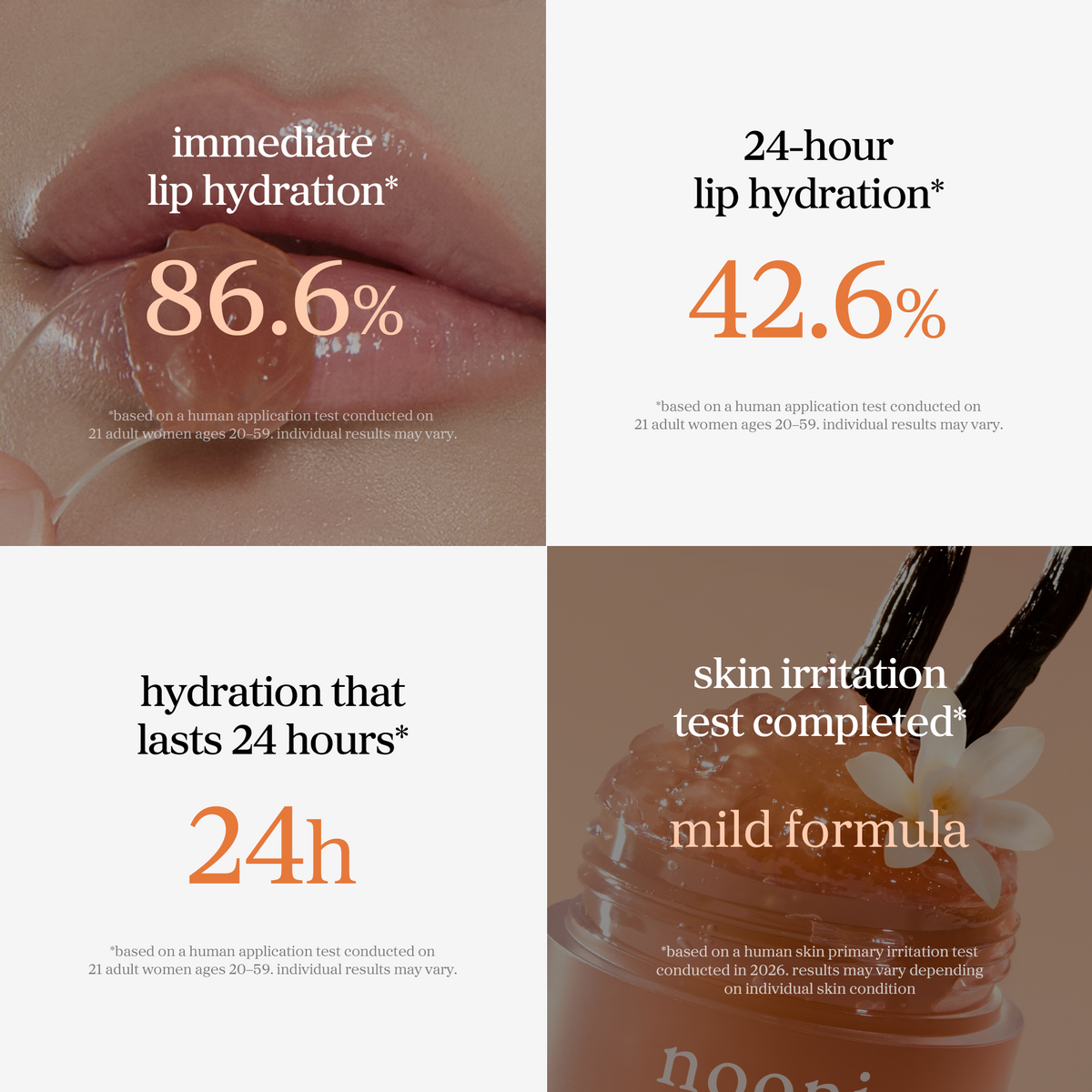 nooni applevanilla PDRN lip mask