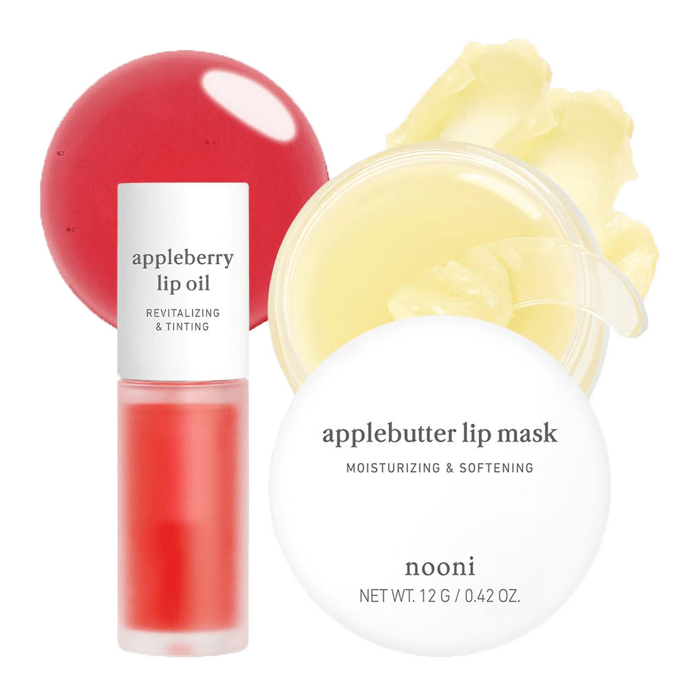 nooni Best Lip Duo (Lip Oil + Lip Butter) - Nooni
