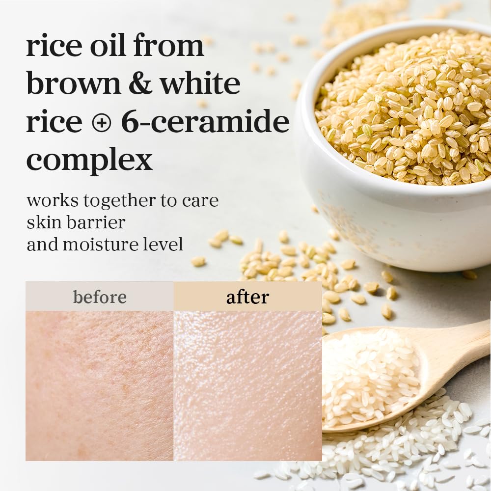 nooni snow aqua 0 rice ceramide barrier care cleansing oil - Nooni