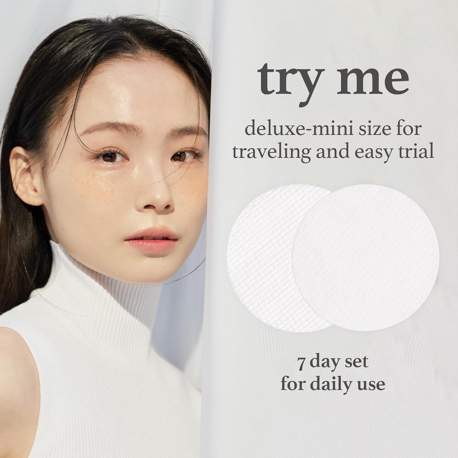 nooni daily turnover peel pad (7 Count, Travel Set) - Nooni