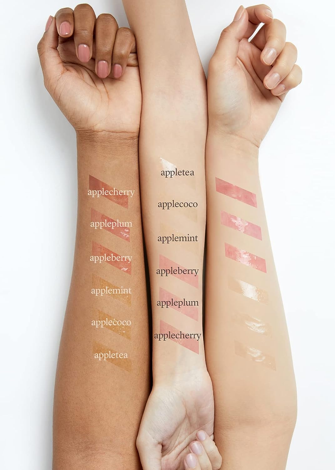 nooni lip oil trio (appleberry & applecherry & appleplum) - Nooni