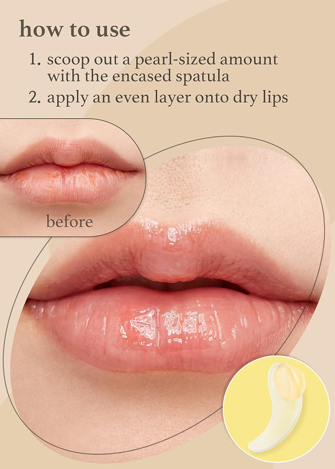 applebutter lip mask with appleclear lip oil set