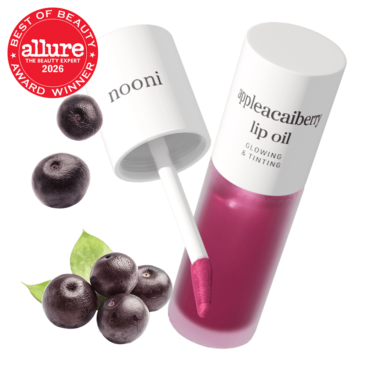 nooni appleacaiberry lip oil - nooni