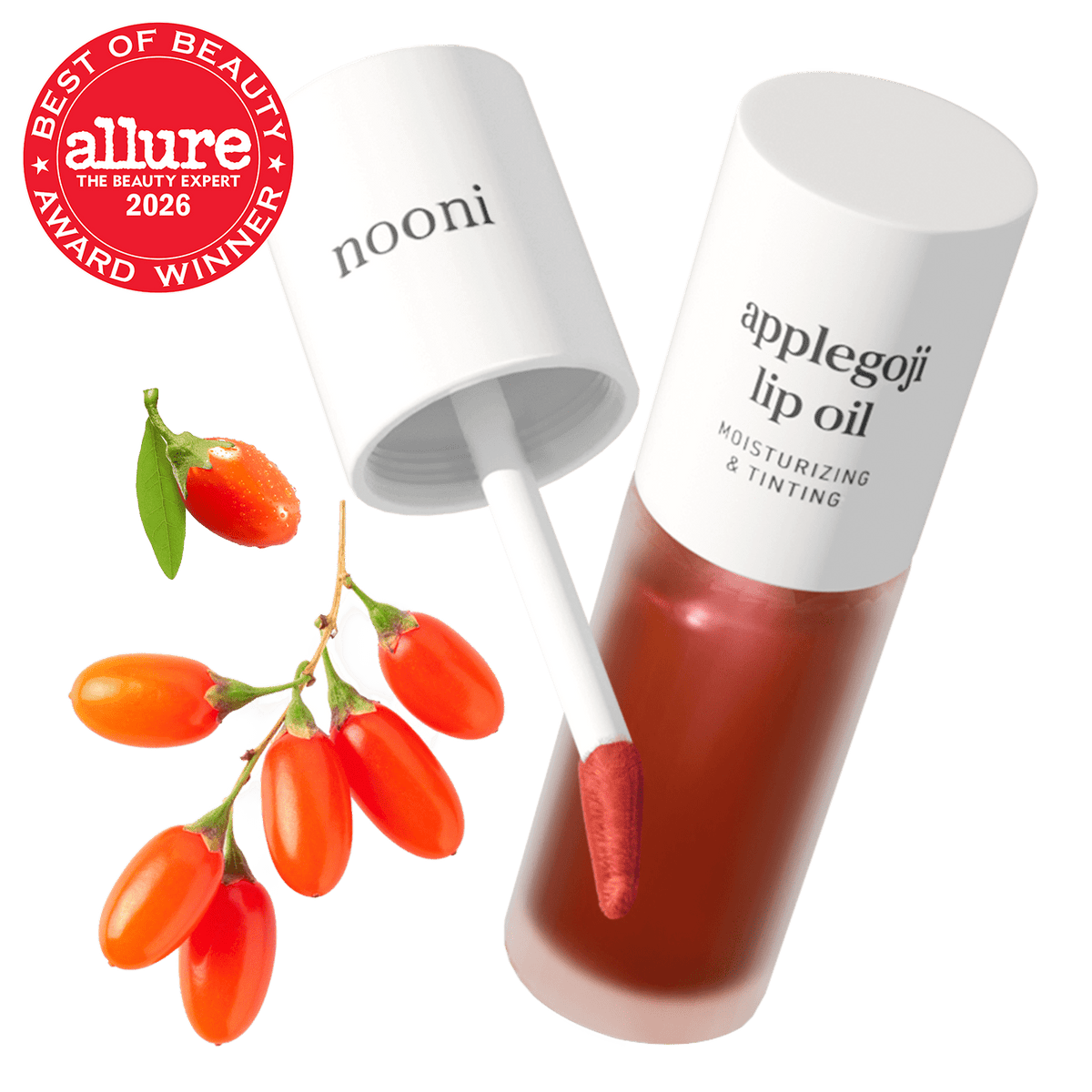 nooni applegoji lip oil - nooni