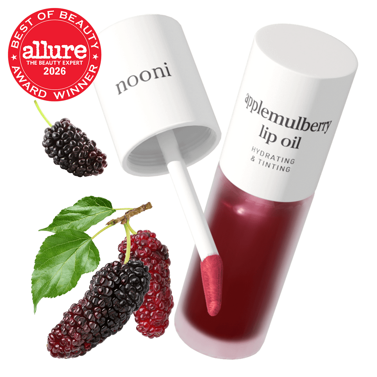 nooni applemulberry lip oil - nooni