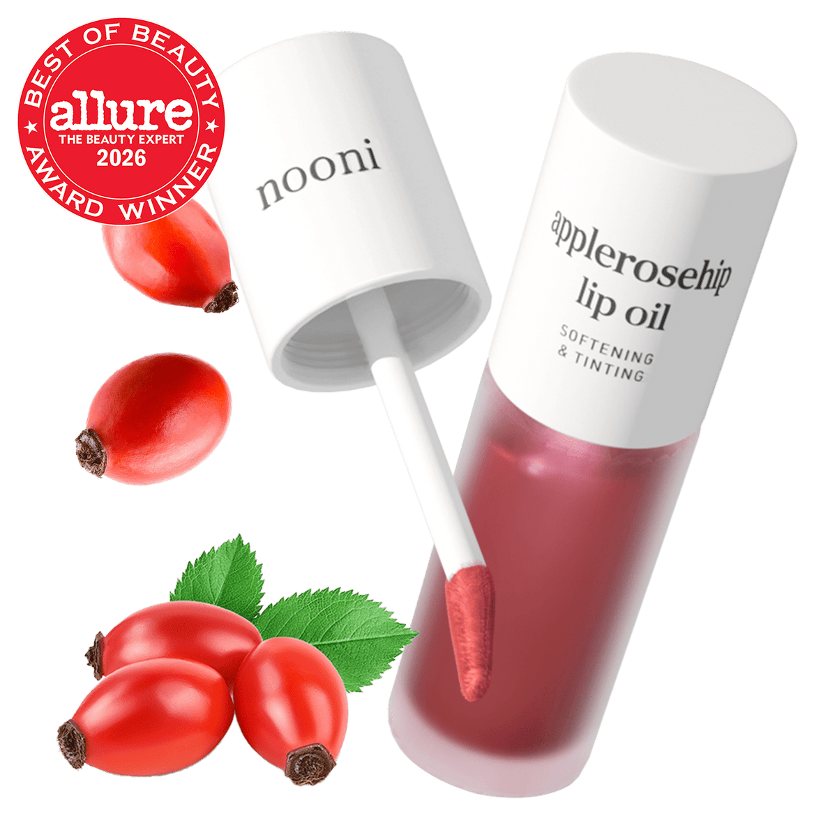 nooni applerosehip lip oil - nooni
