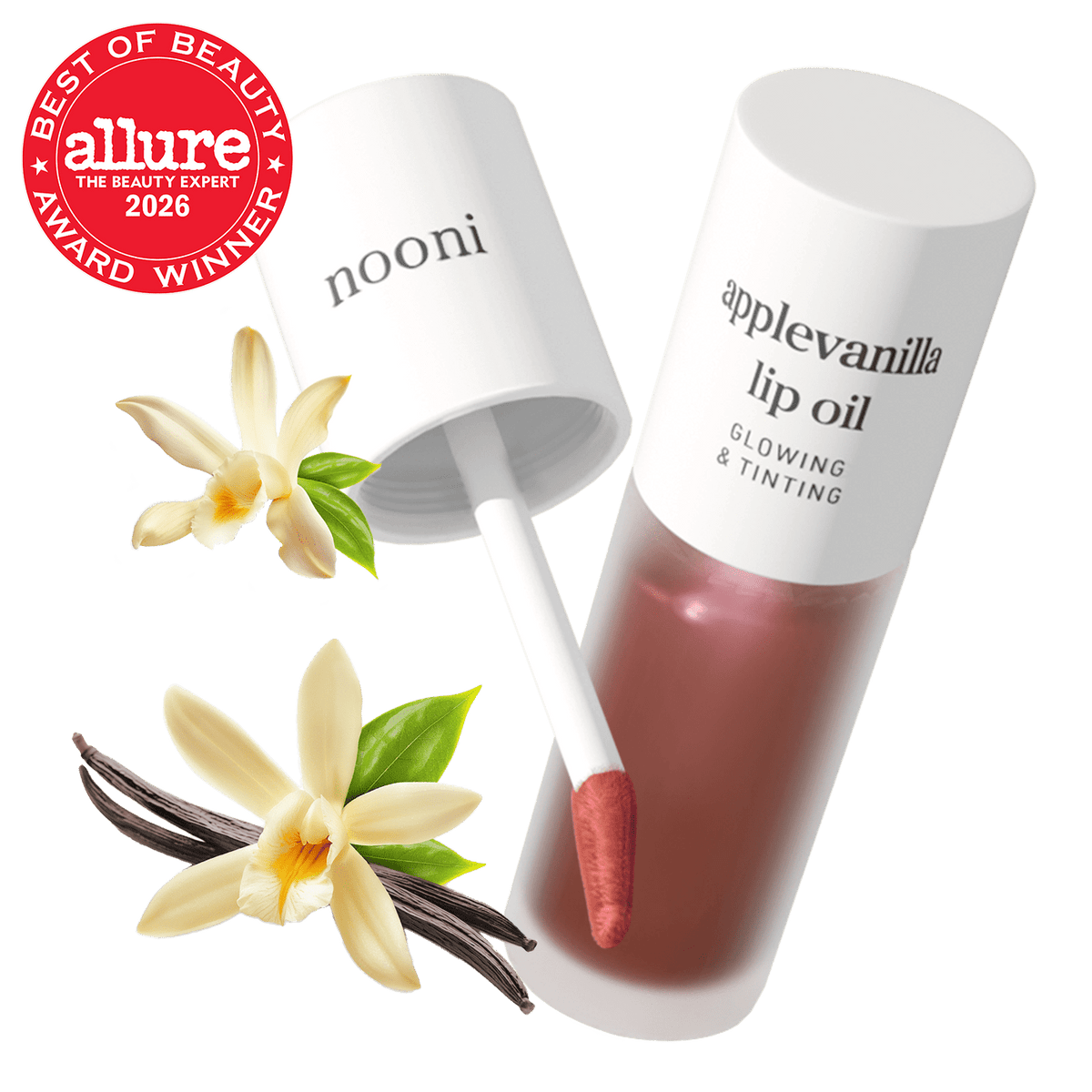 nooni applevanilla lip oil - nooni