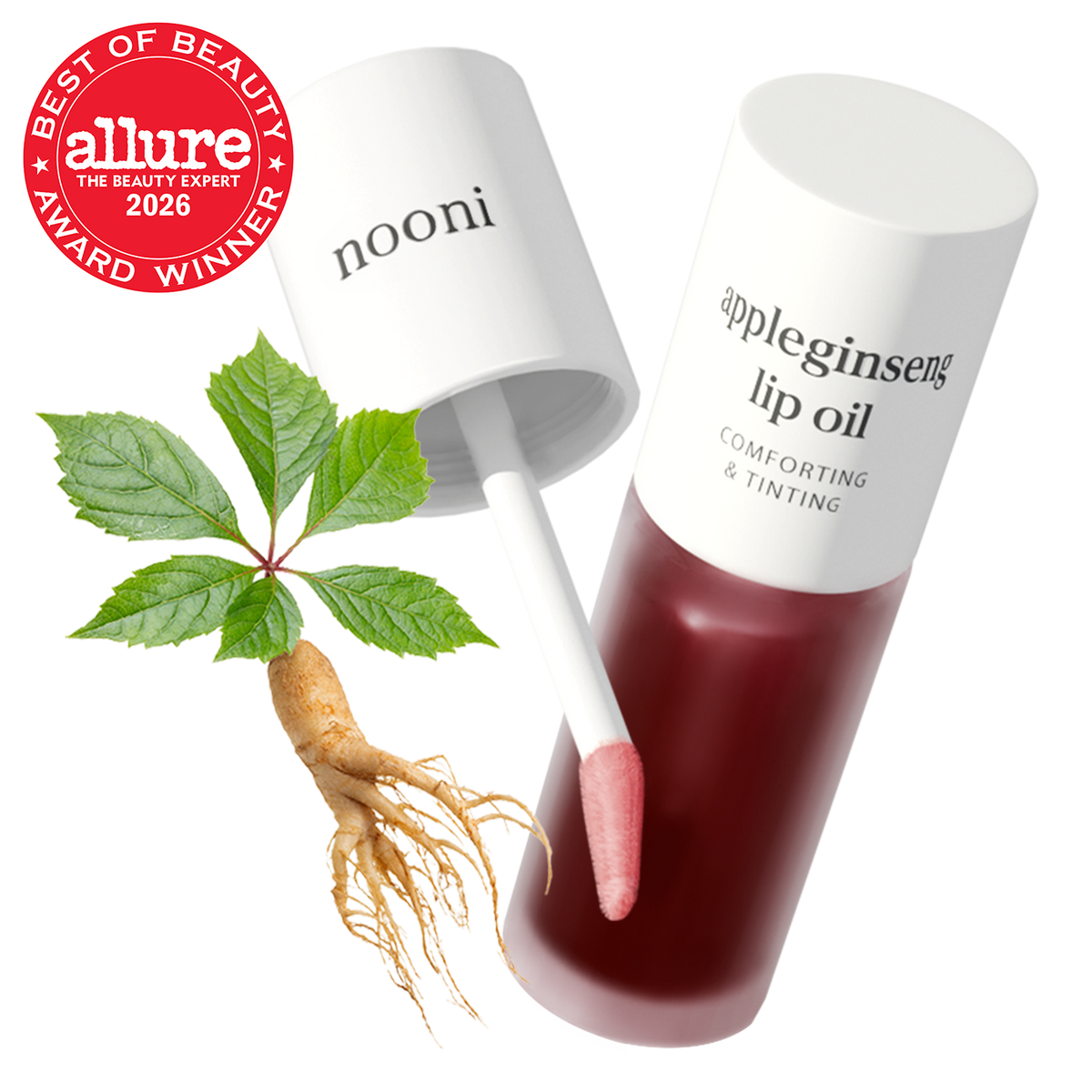 nooni appleginseng lip oil