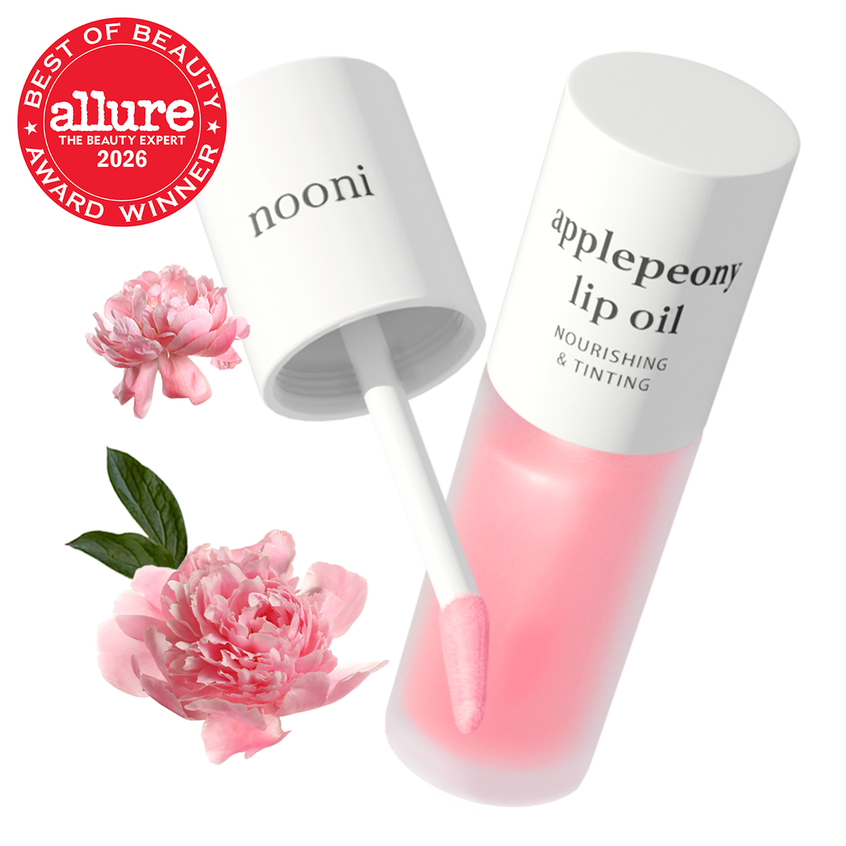 nooni applepeony lip oil