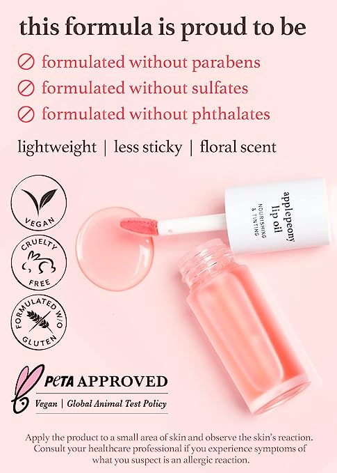 nooni applepeony lip oil - Nooni