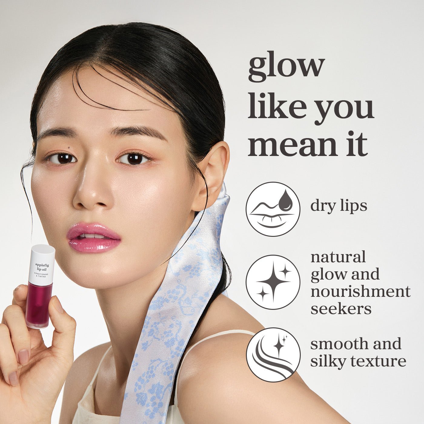 nooni applefig lip oil - nooni