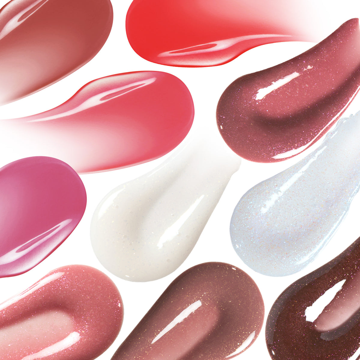 Lip Oil: Juicy Fruit & Shimmer Collection (10-Pack)