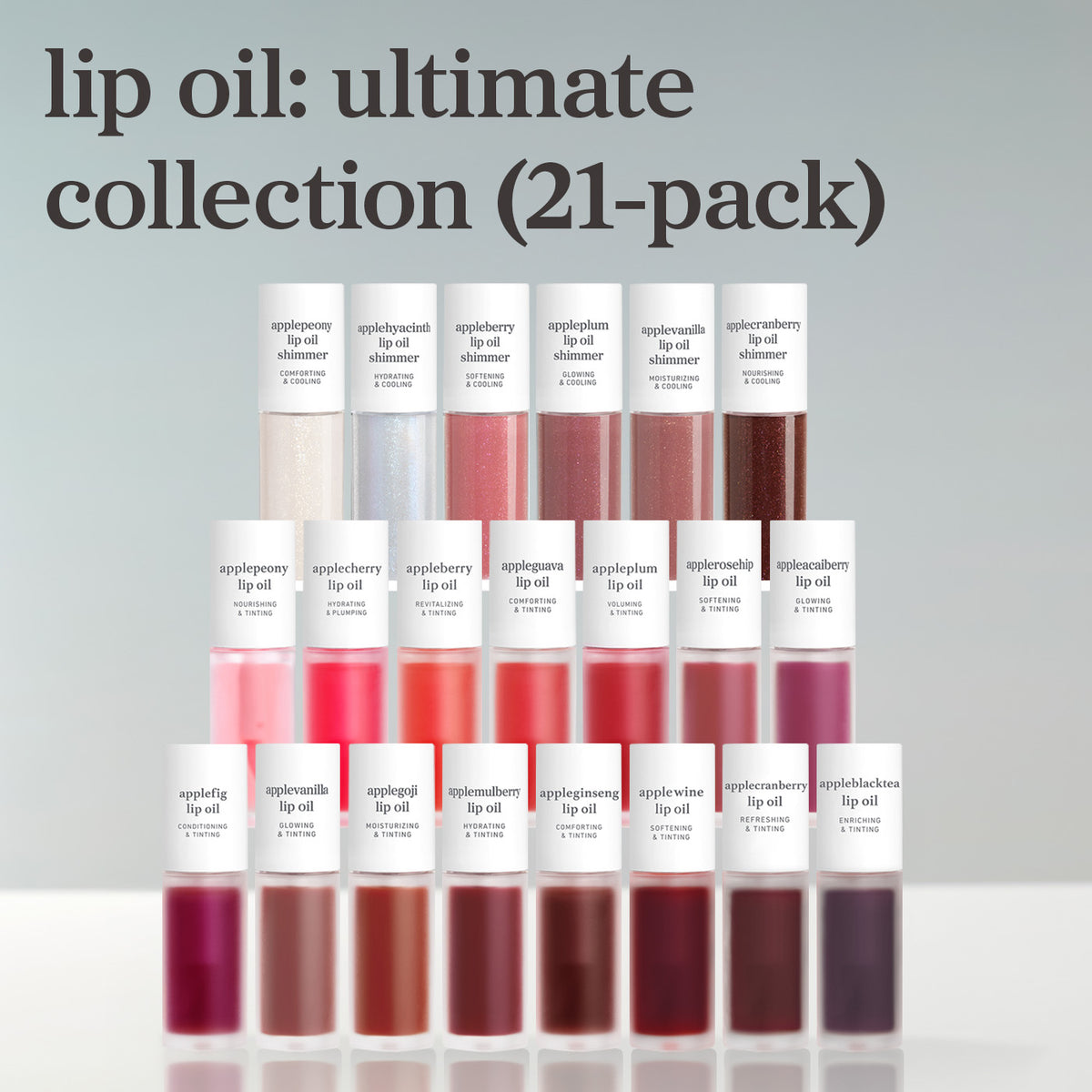 Lip Oil: Ultimate Collection (21-Pack)