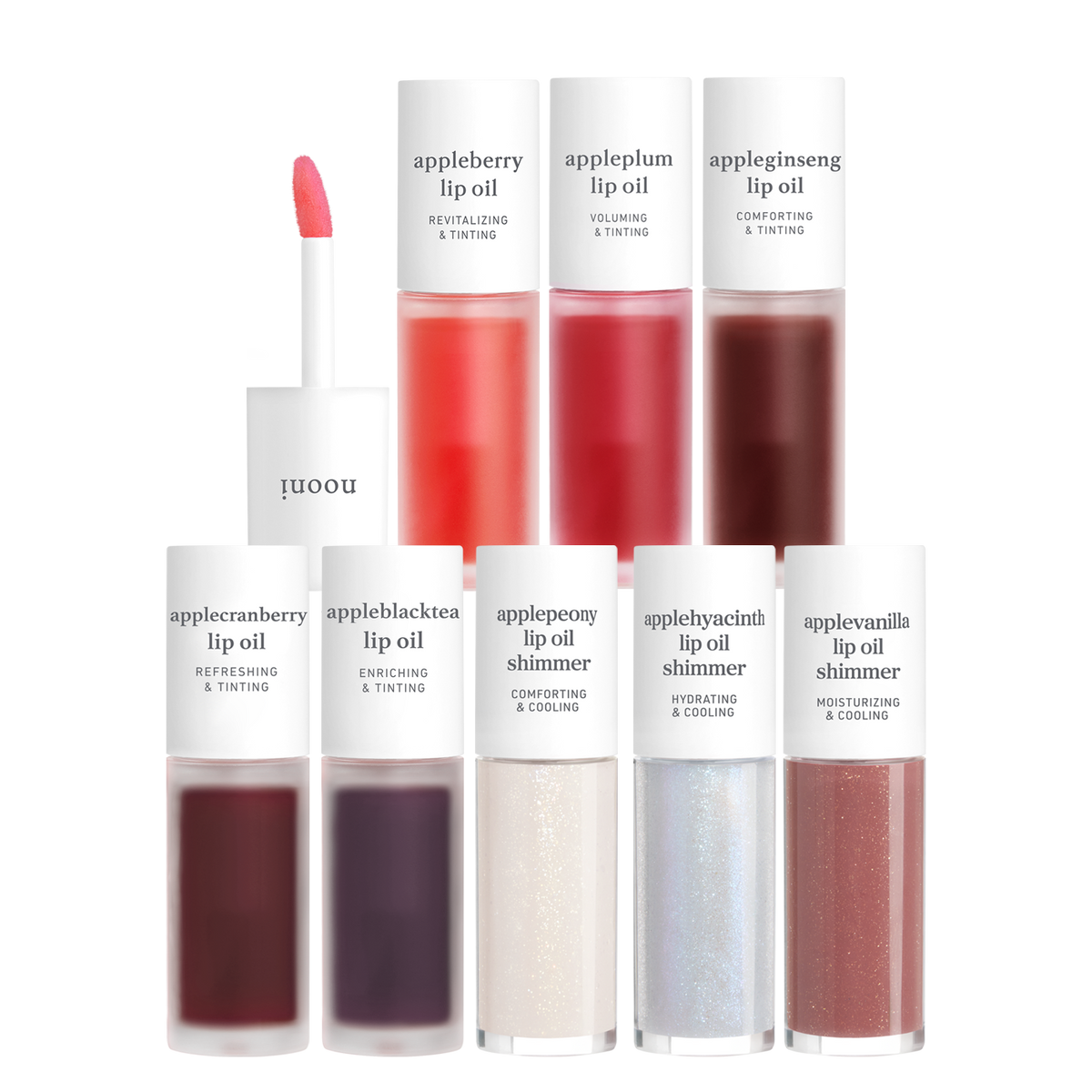 Lip Oil: Original & Shimmer Must-Haves (8-Pack)