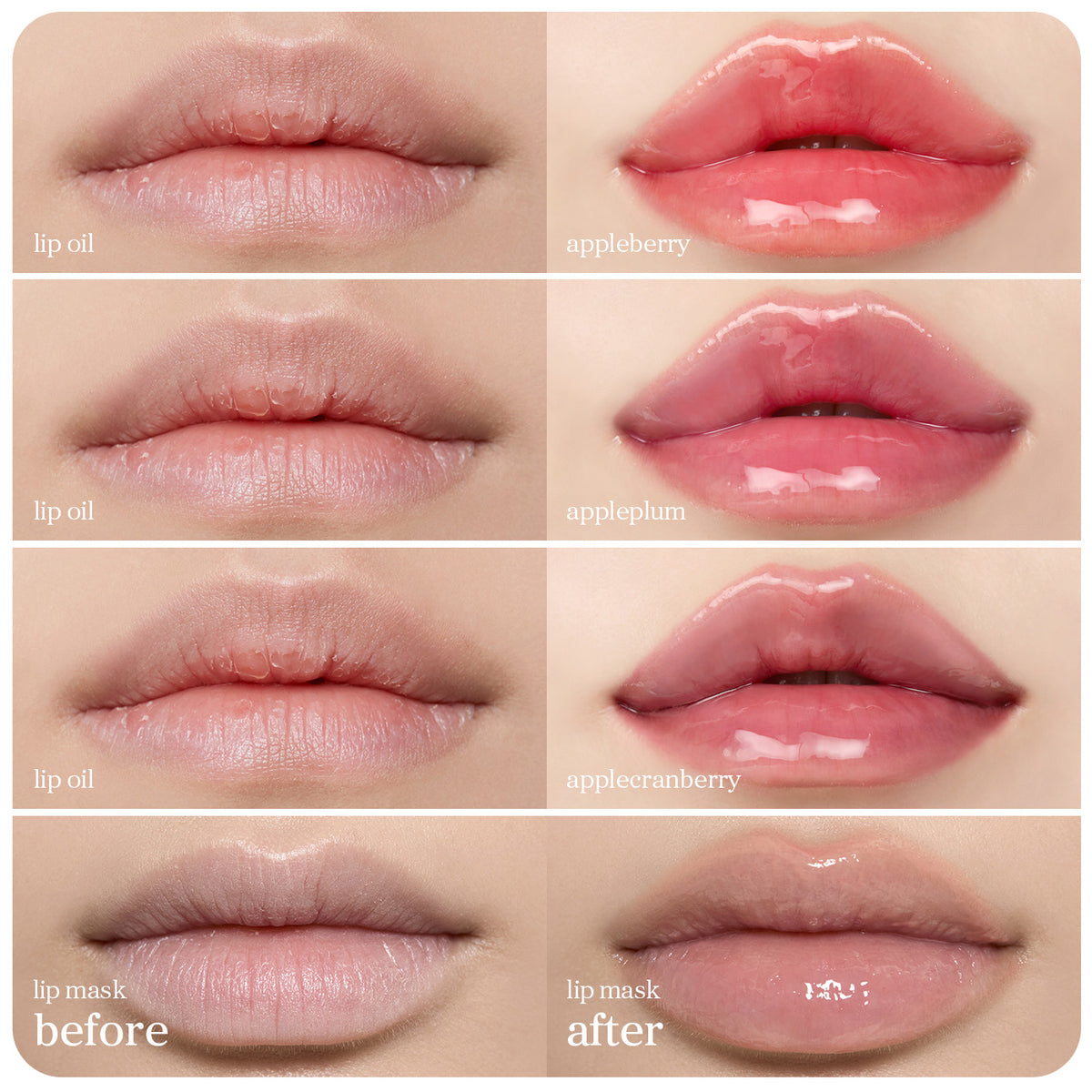 Lip Oil & Lip Mask Favorites (6-Pack)
