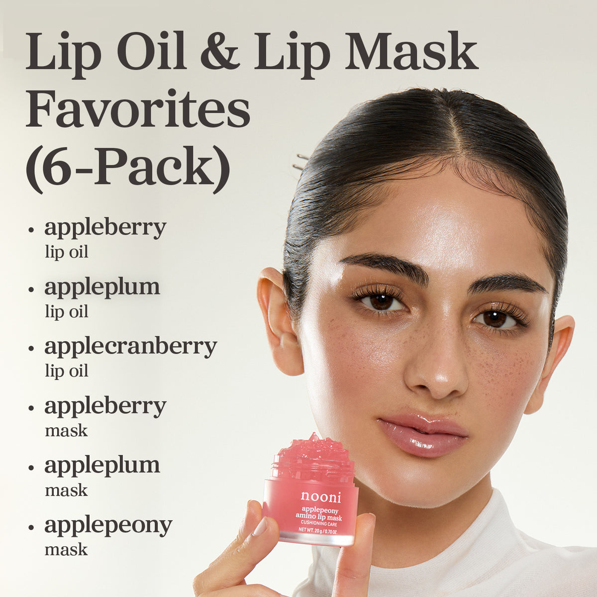 Lip Oil & Lip Mask Favorites (6-Pack)