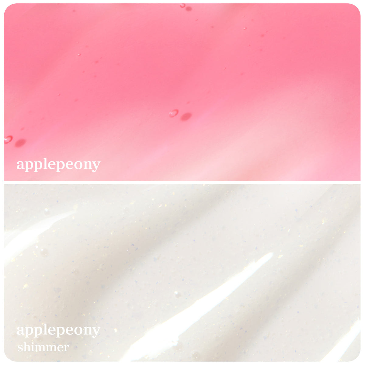 Lip Oil: Applepeony Original & Shimmer Duo