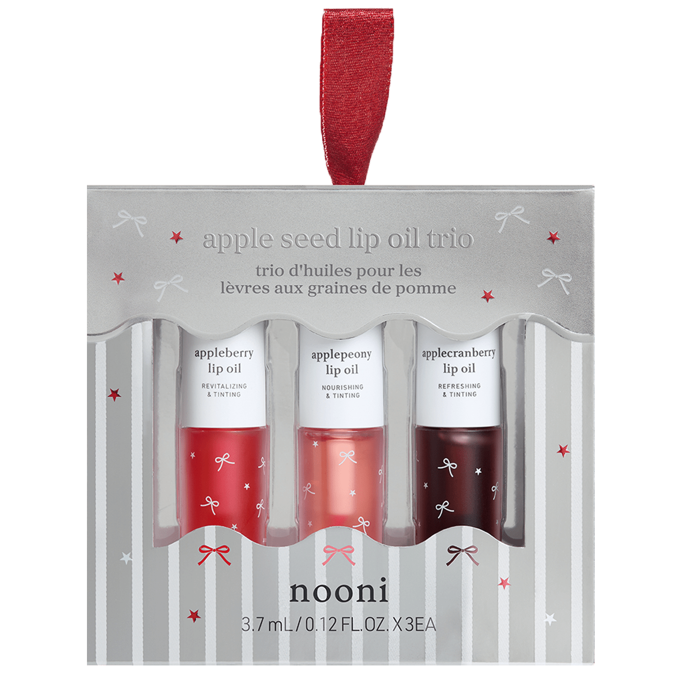 nooni Appleseed Lip Oil Trio - Nooni